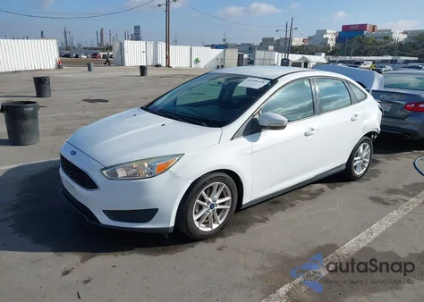 2016 Ford Focus Se z USA, uszkodzony, nr VIN 1FADP3F25GL269262